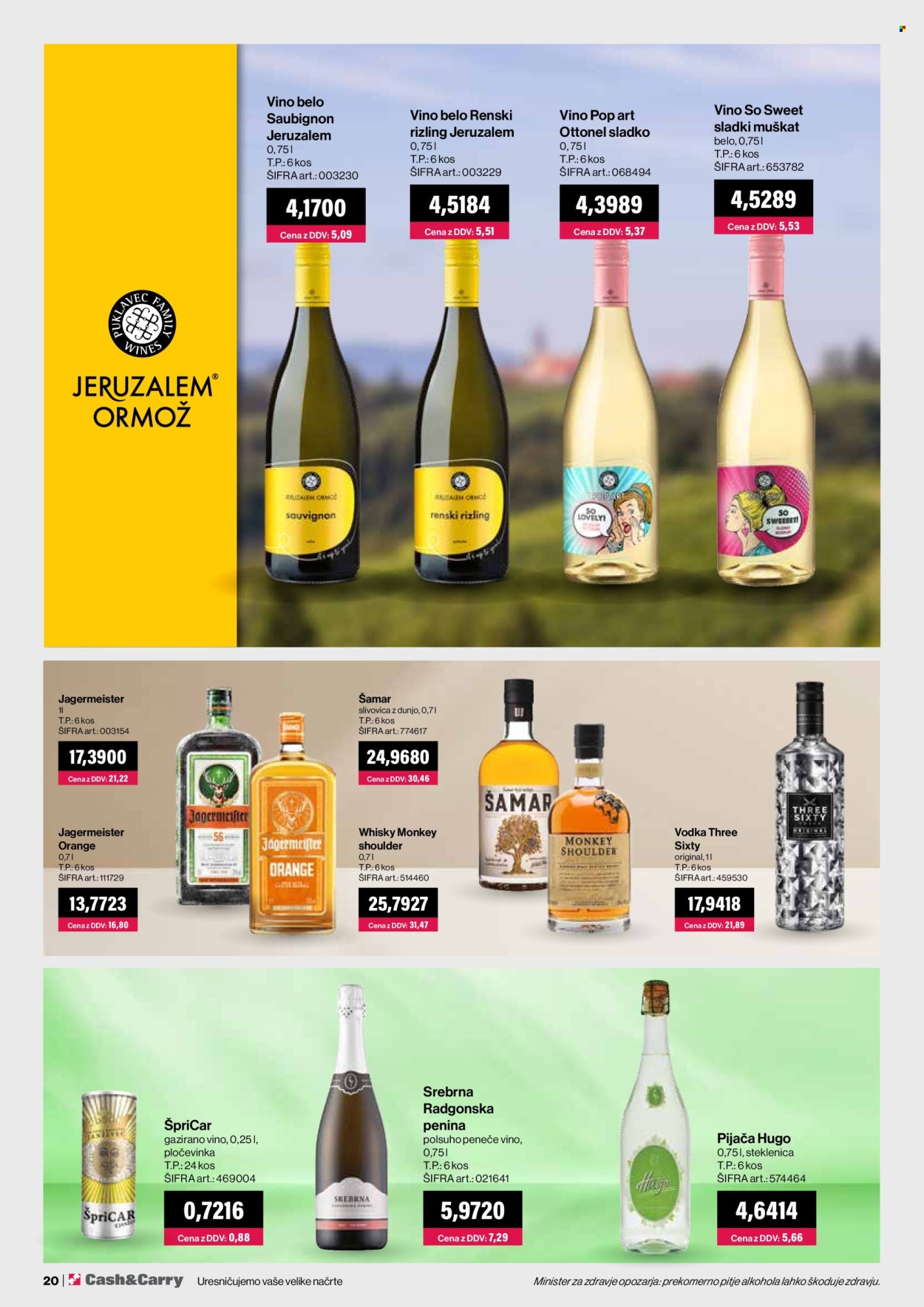 Mercator Cash & Carry katalog - 1.8.2026 - 31.8.2026. Stran 20