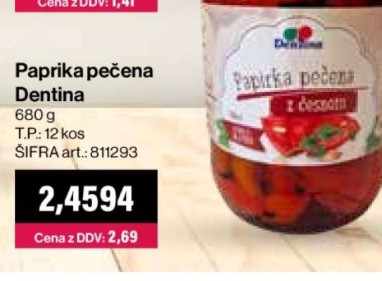Paprika pečena Dentina