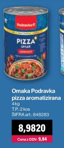 Omaka Podravka pizza aromatizirana