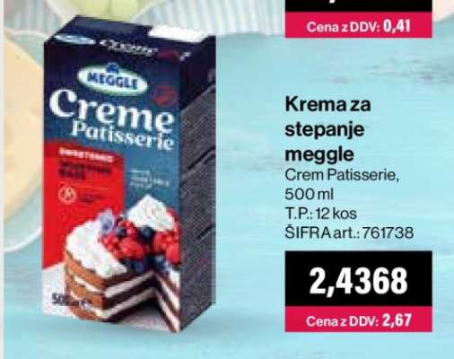 KREMA ZA STEPANJE MEGGLE