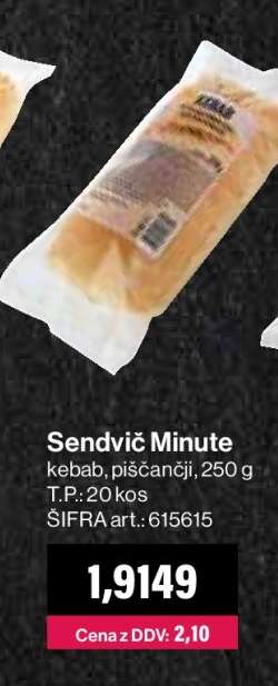Sendvič Minute