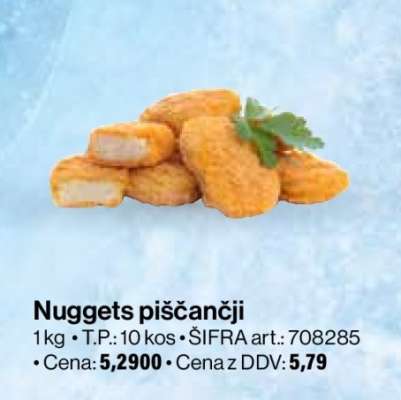 Nuggets piščančji