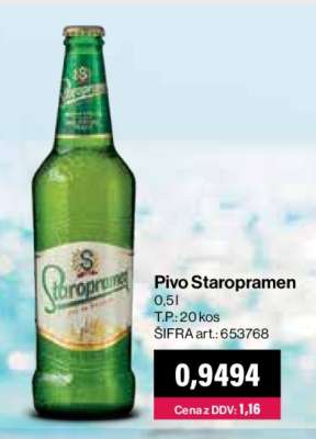 PIVO STAROPRAMEN