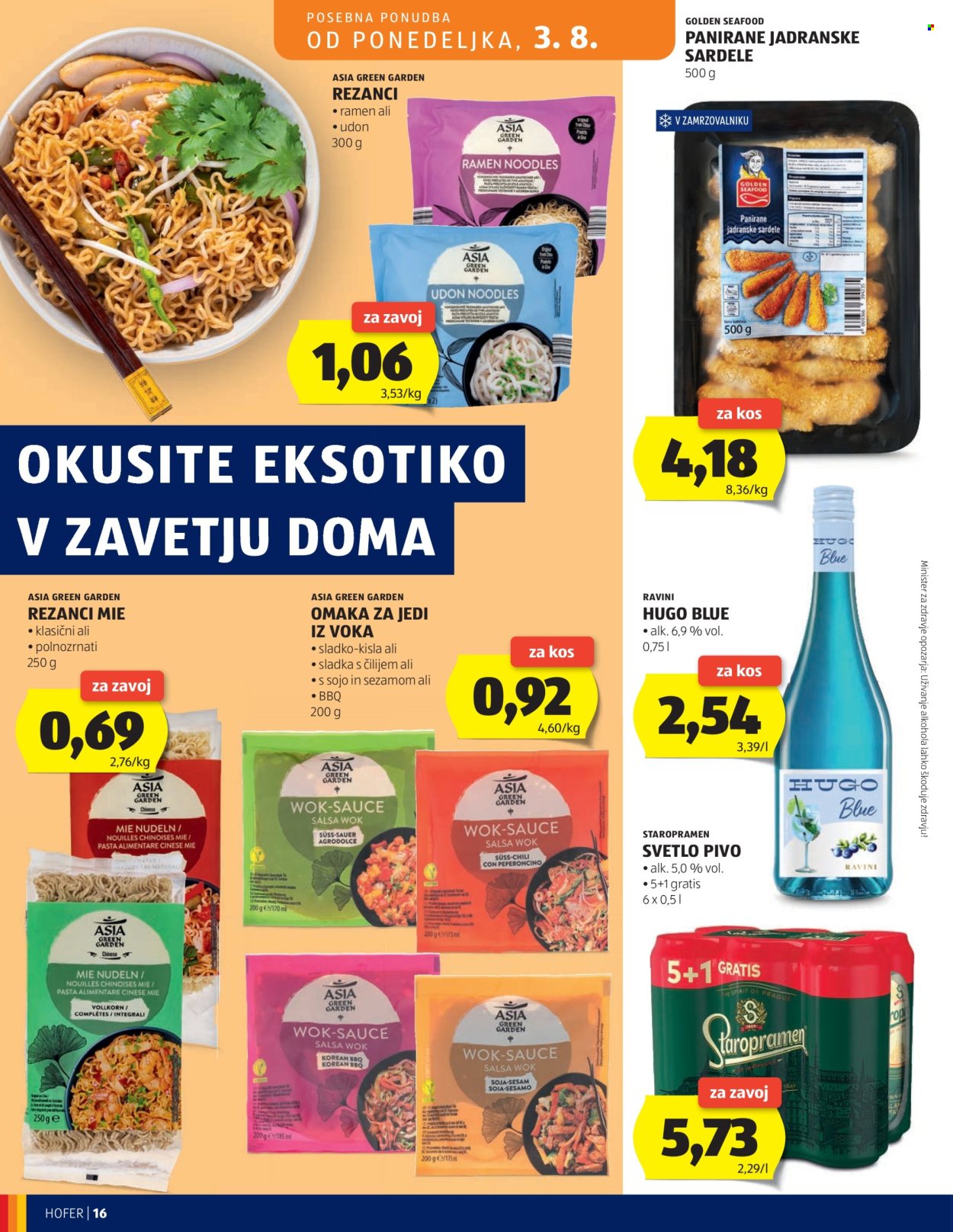 Hofer katalog - 29.7.2026 - 8.8.2026. Stran 16