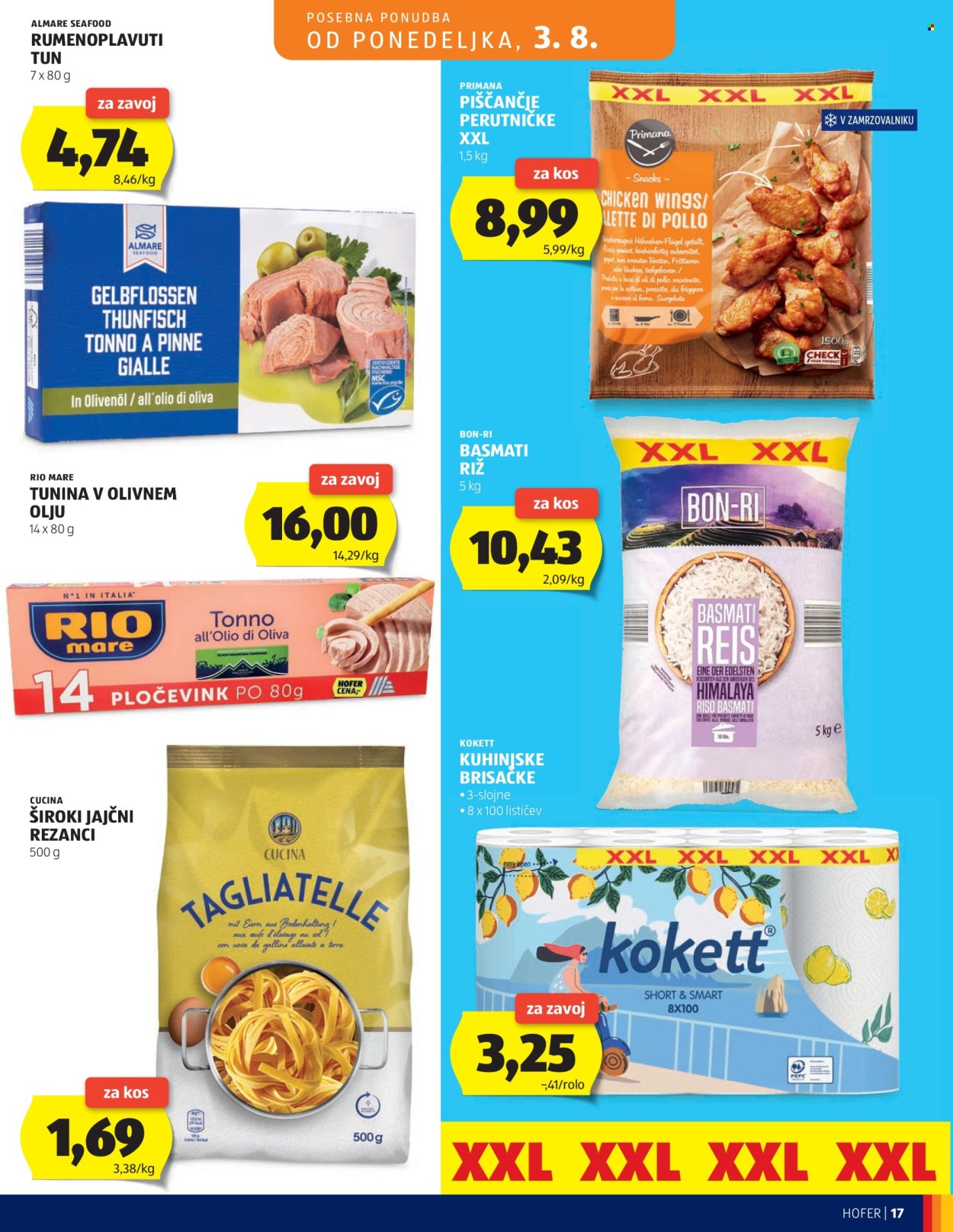 Hofer katalog - 29.7.2026 - 8.8.2026. Stran 17