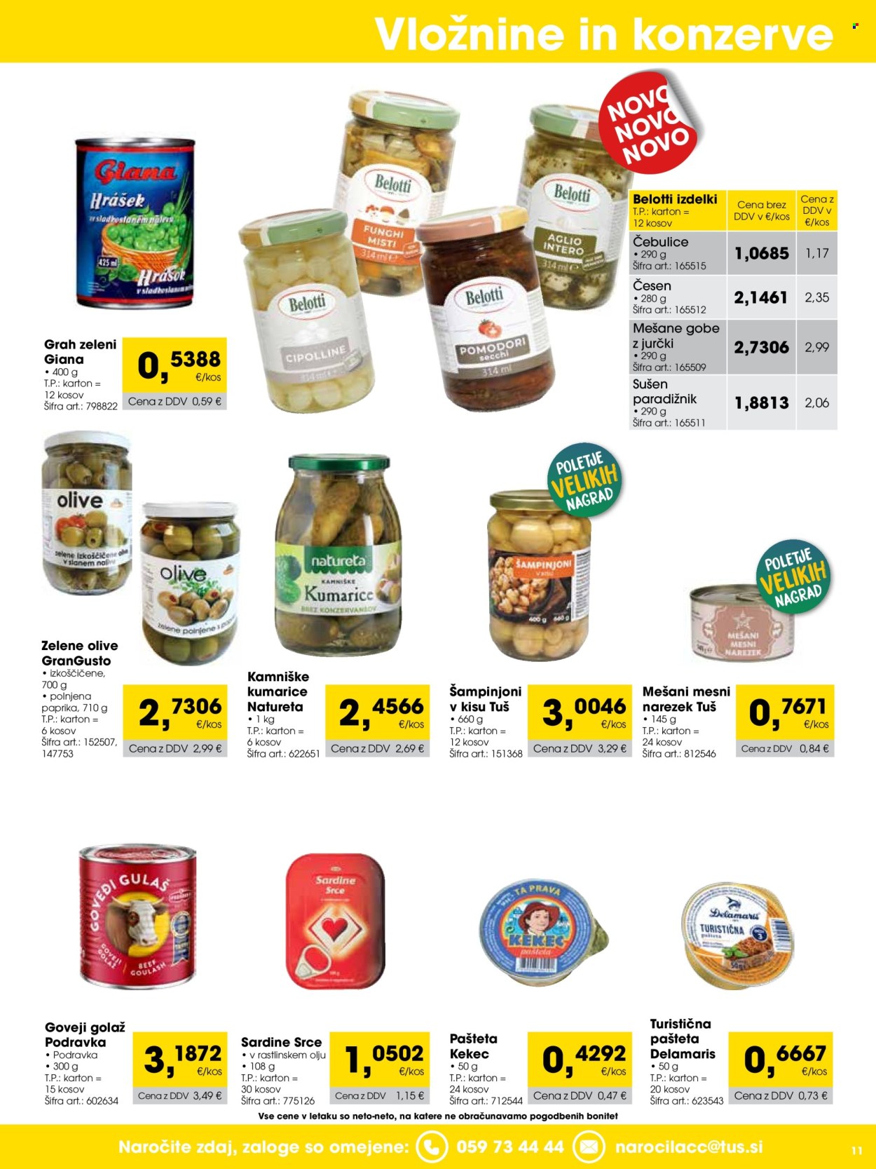 Tuš Cash & Carry katalog - 1.8.2026 - 31.8.2026. Stran 11