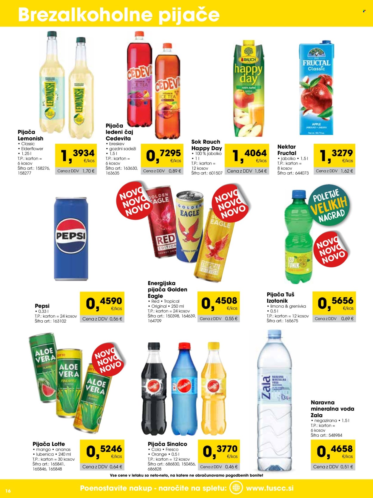 Tuš Cash & Carry katalog - 1.8.2026 - 31.8.2026. Stran 16