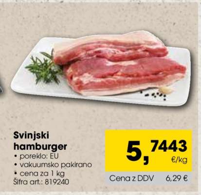 SVINJSKI HAMBURGER
