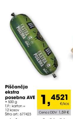 Piščančja ekstra posebna AVE