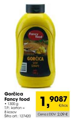 Gorčica Fancy food