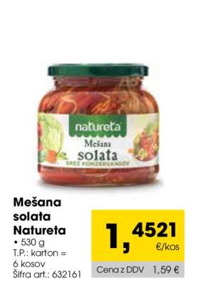 Mešana solata Natureta
