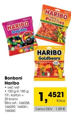 BONBONI HARIBO