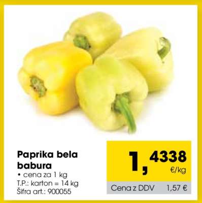 PAPRIKA BELA BABURA