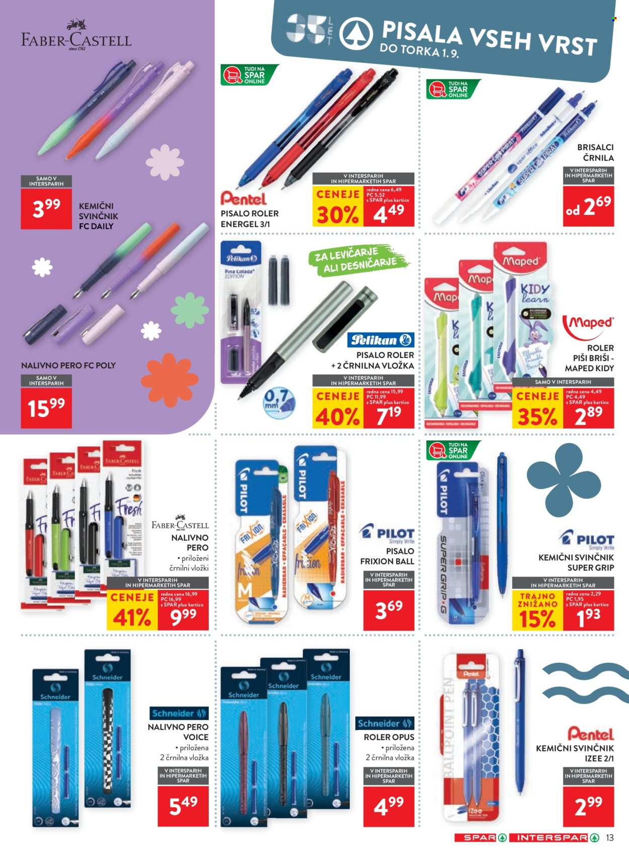 SPAR katalog - 29.7.2026 - 1.9.2026. Stran 13