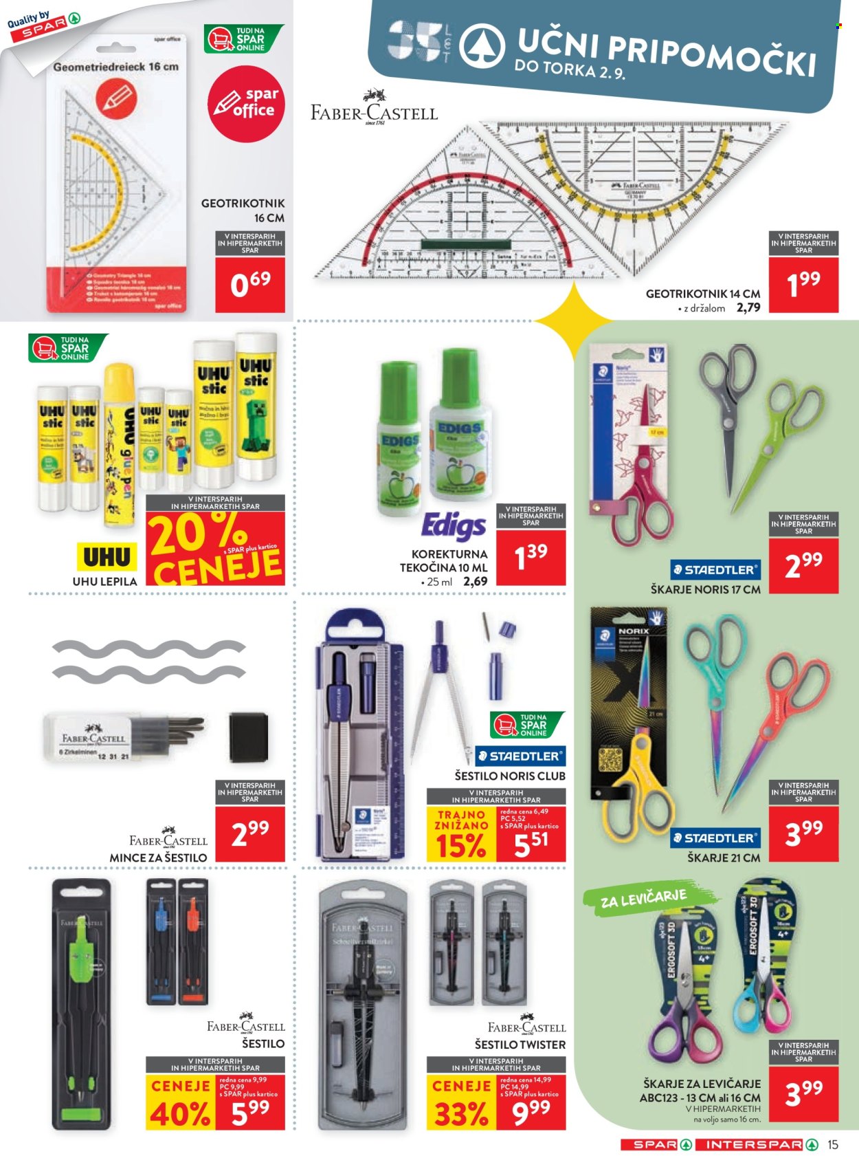 SPAR katalog - 29.7.2026 - 1.9.2026. Stran 15