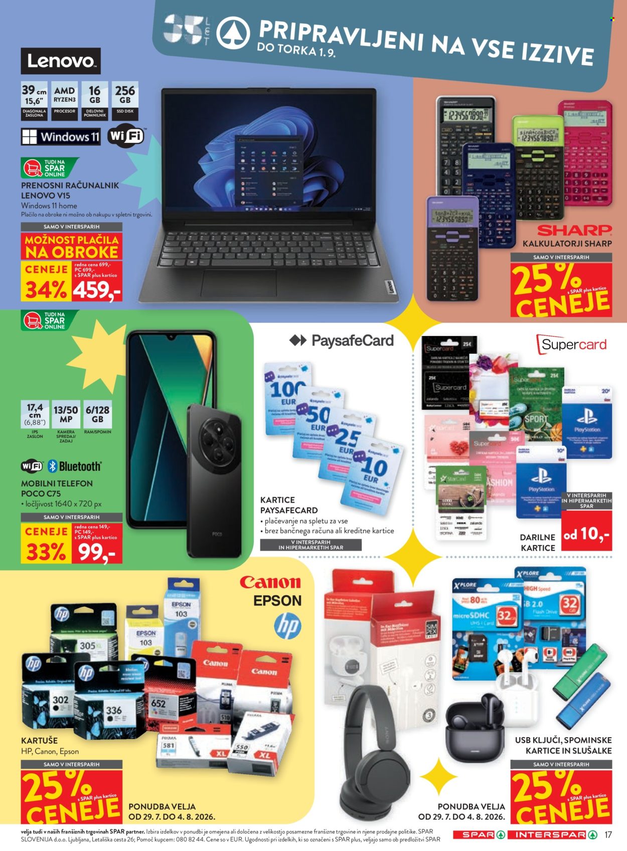 SPAR katalog - 29.7.2026 - 1.9.2026. Stran 17
