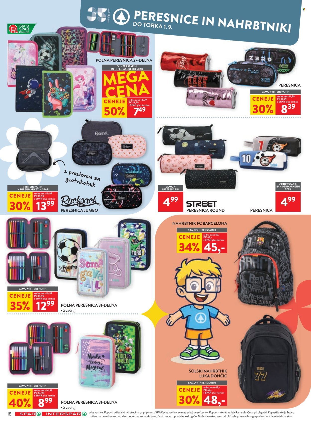 SPAR katalog - 29.7.2026 - 1.9.2026. Stran 18