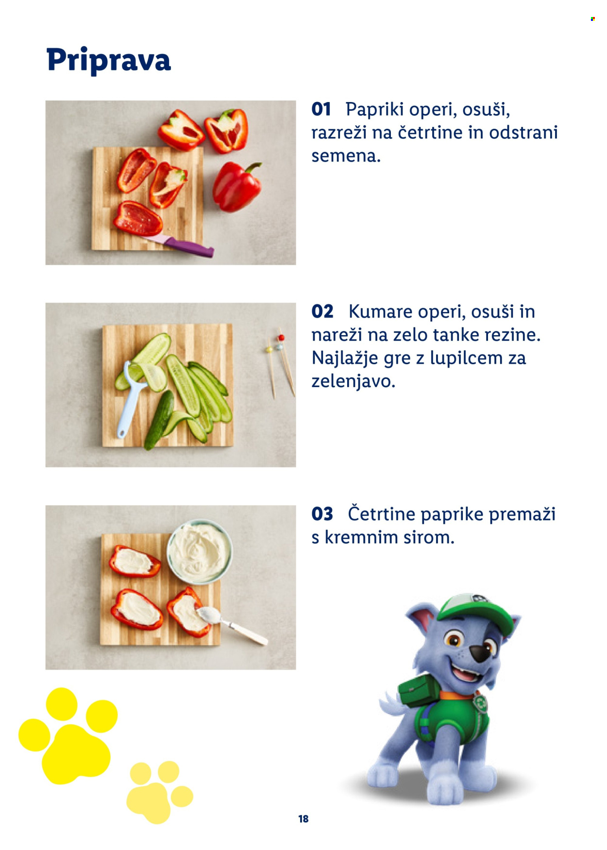Lidl katalog. Stran 18