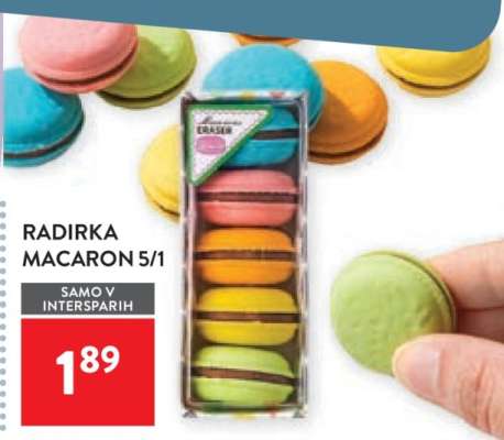 Radirka Macaron 5/1