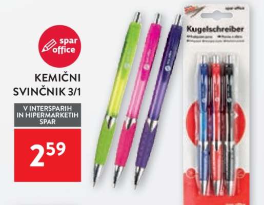 Kemični svinčnik 3/1