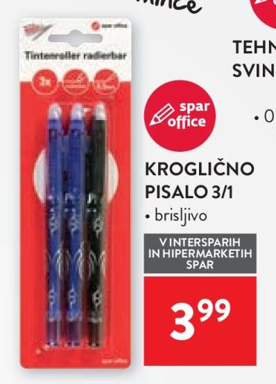 Kroglično pisalo 3/1