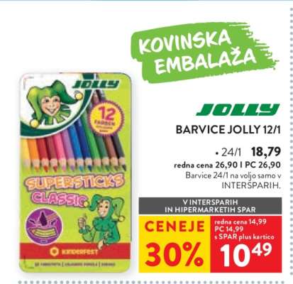 Barvice Jolly 12/1