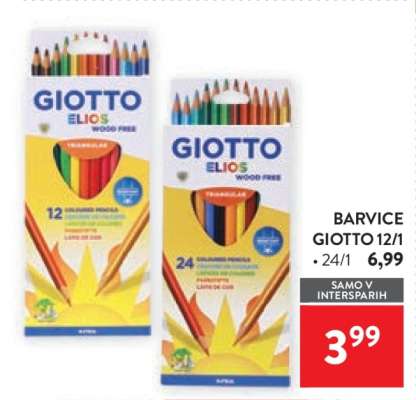 Barvice Giotto 12/1
