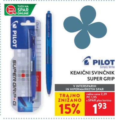 Kemični svinčnik Super Grip