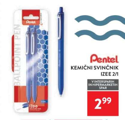 Pentel kemični svinčnik IZEE 2/1