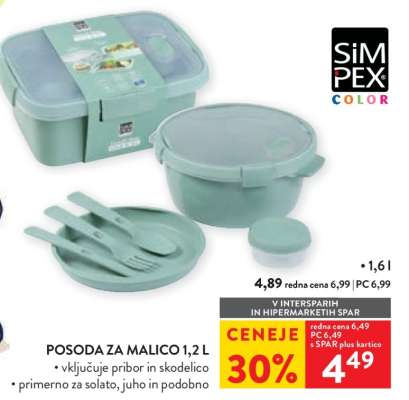 Posoda za malico 1,2 L