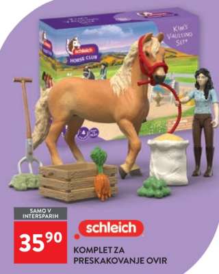 Schleich Komplet za preskakovanje ovir