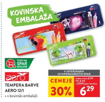 TEMPERA BARVE AERO 12/1