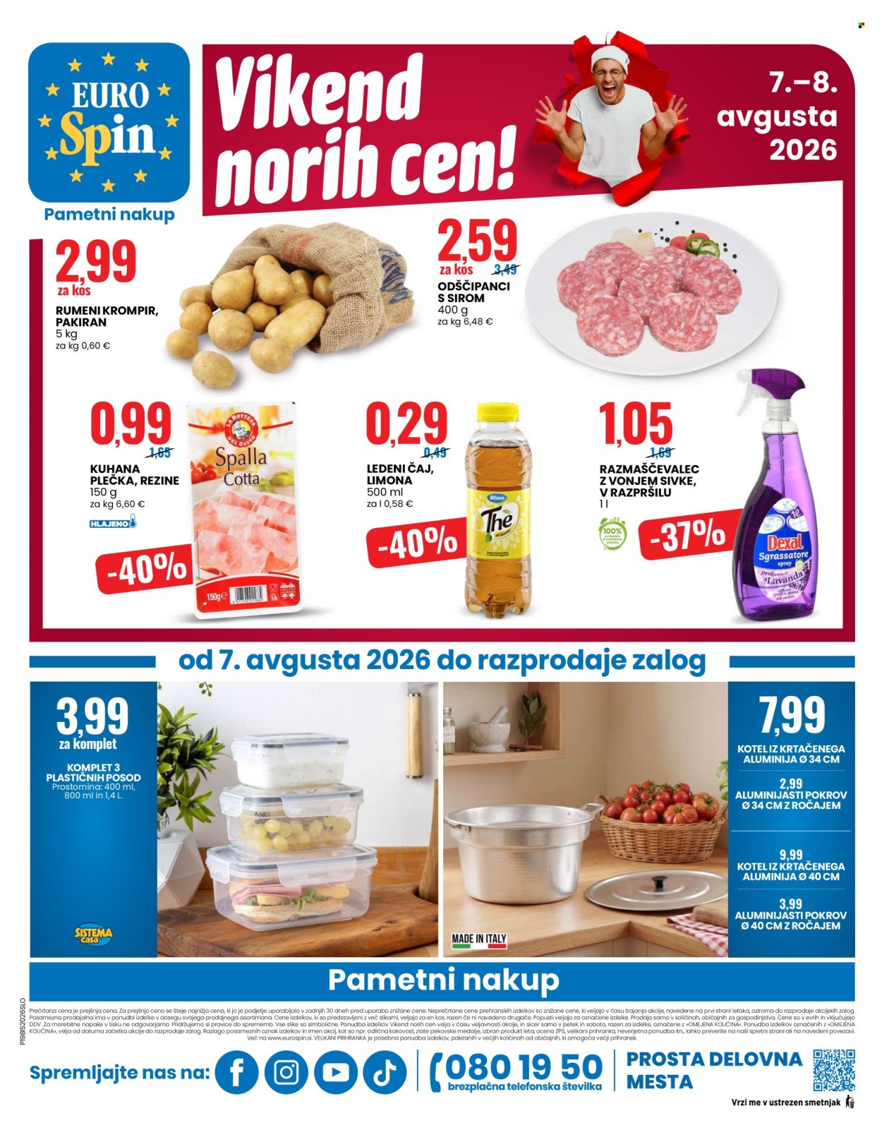 EuroSpin katalog - 6.8.2026 - 12.8.2026. Stran 20