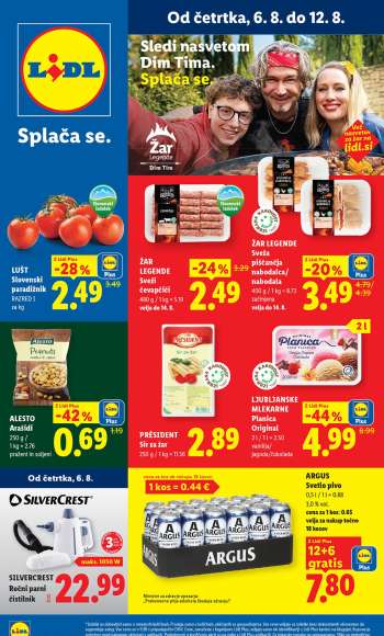 Lidl katalog - 6.8.2026 - 12.8.2026.