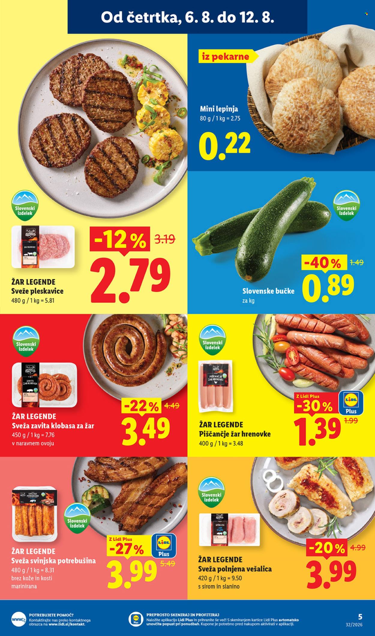 Lidl katalog - 6.8.2026 - 12.8.2026. Stran 5