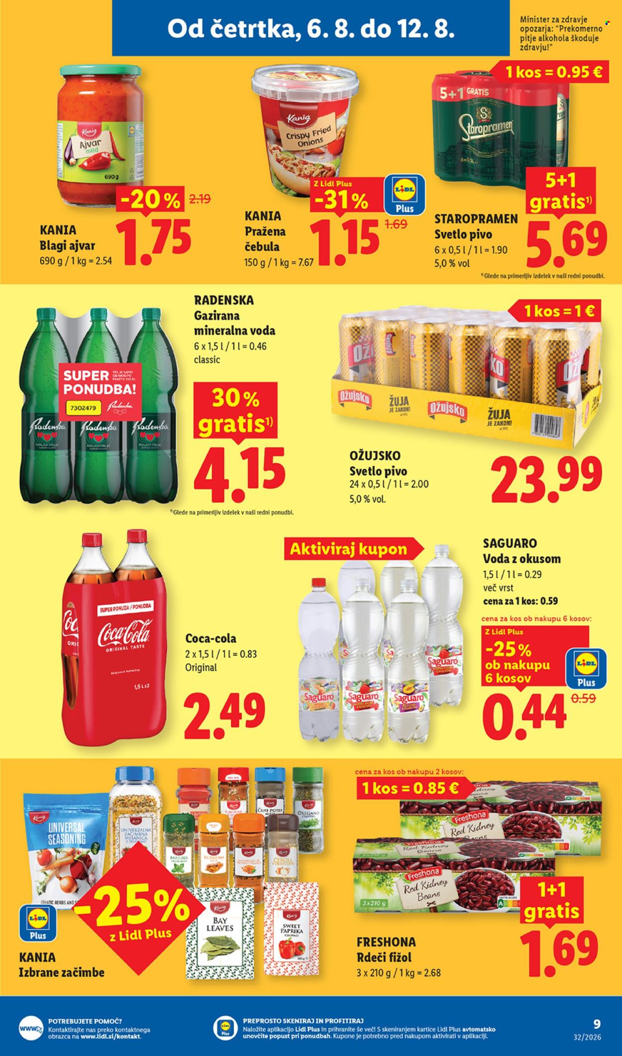 Lidl katalog - 6.8.2026 - 12.8.2026. Stran 9