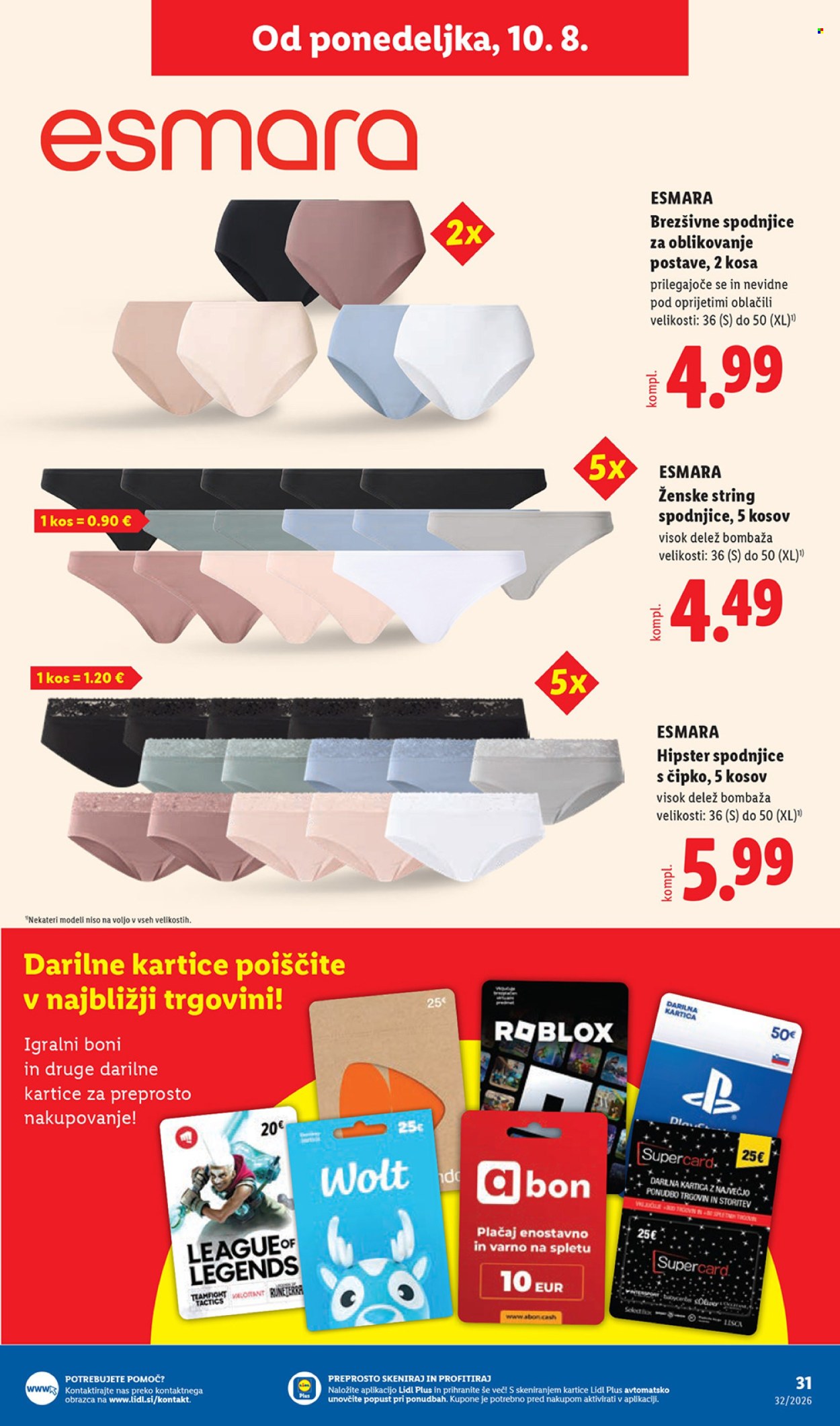 Lidl katalog - 6.8.2026 - 12.8.2026. Stran 67