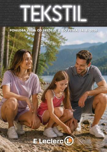 E.Leclerc katalog - 5.8.2026 - 14.8.2026.