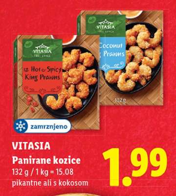 VITASIA Panirane kozice