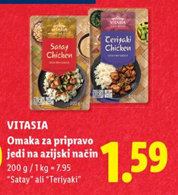VITASIA Omaka za pripravo jedi na azijski način