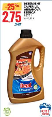 Detergent za perilo, Arganova esenca