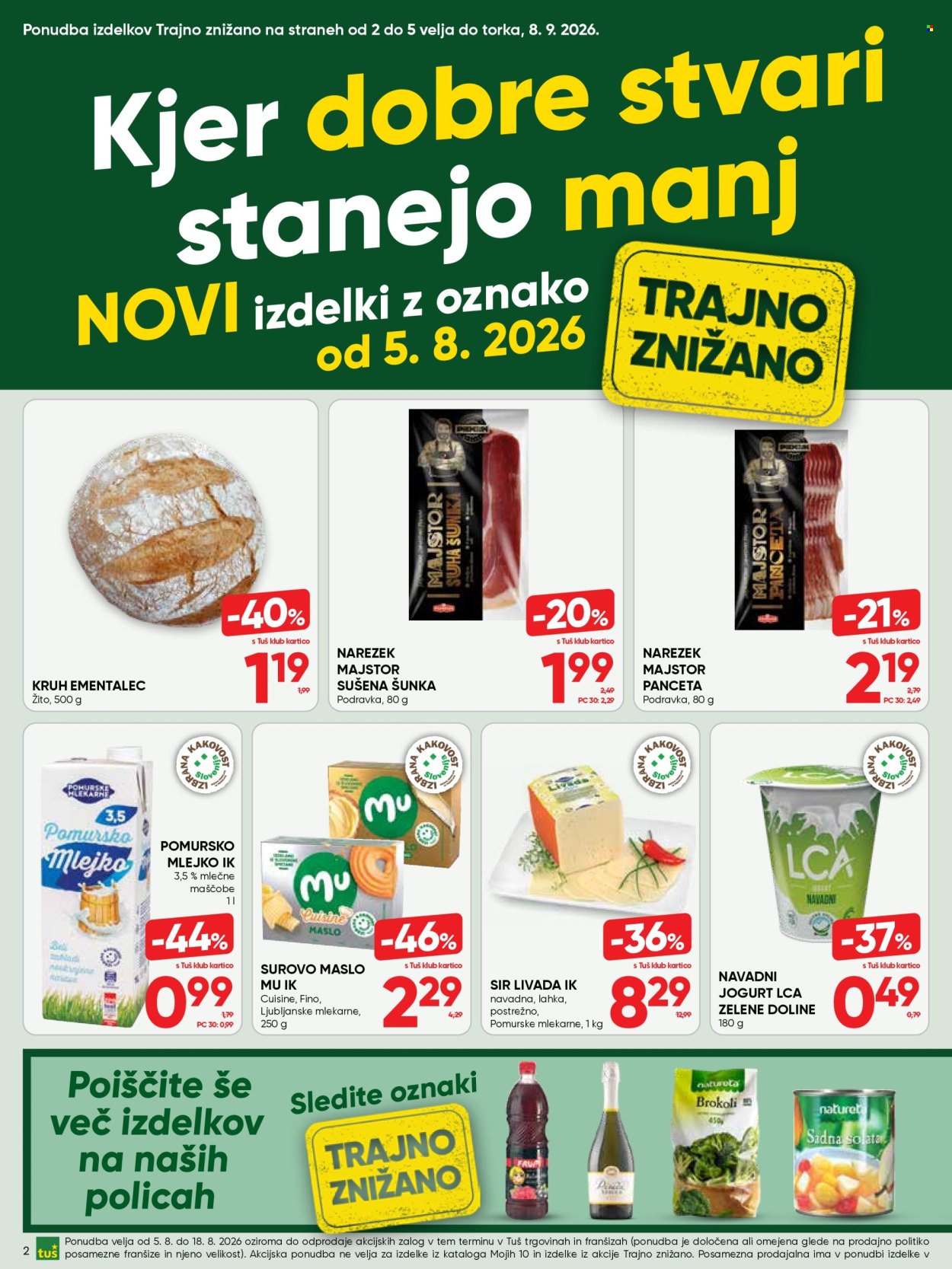 Tuš katalog - 5.8.2026 - 18.8.2026. Stran 2