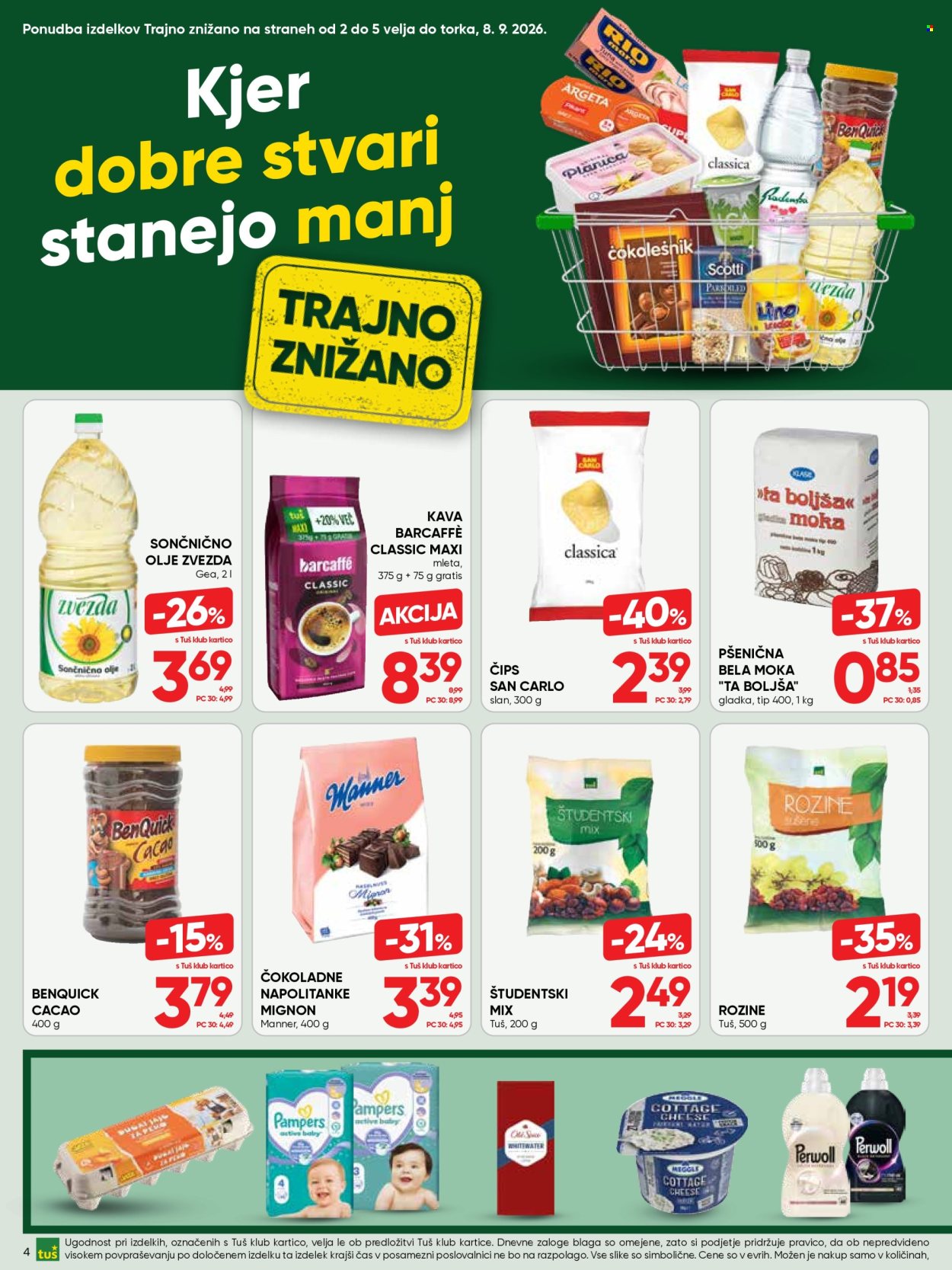 Tuš katalog - 5.8.2026 - 18.8.2026. Stran 4