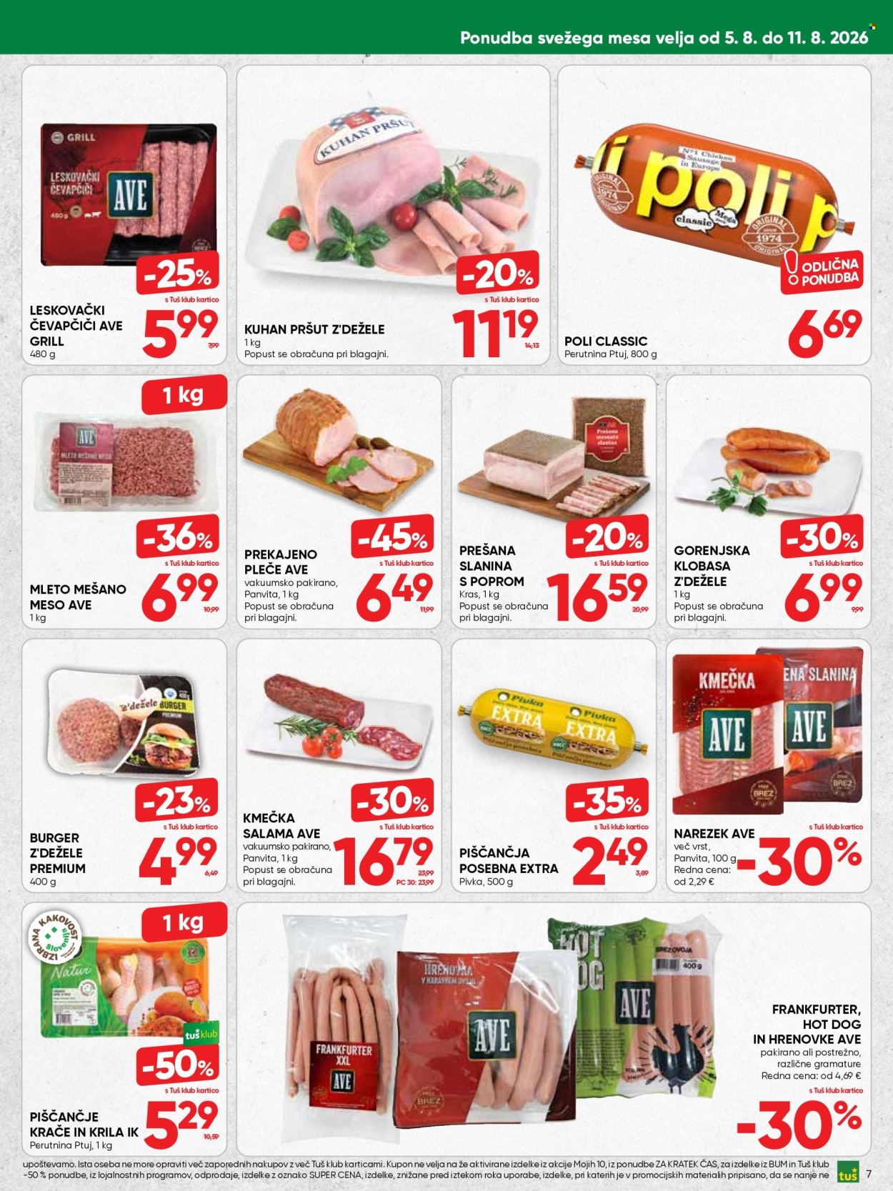 Tuš katalog - 5.8.2026 - 18.8.2026. Stran 7