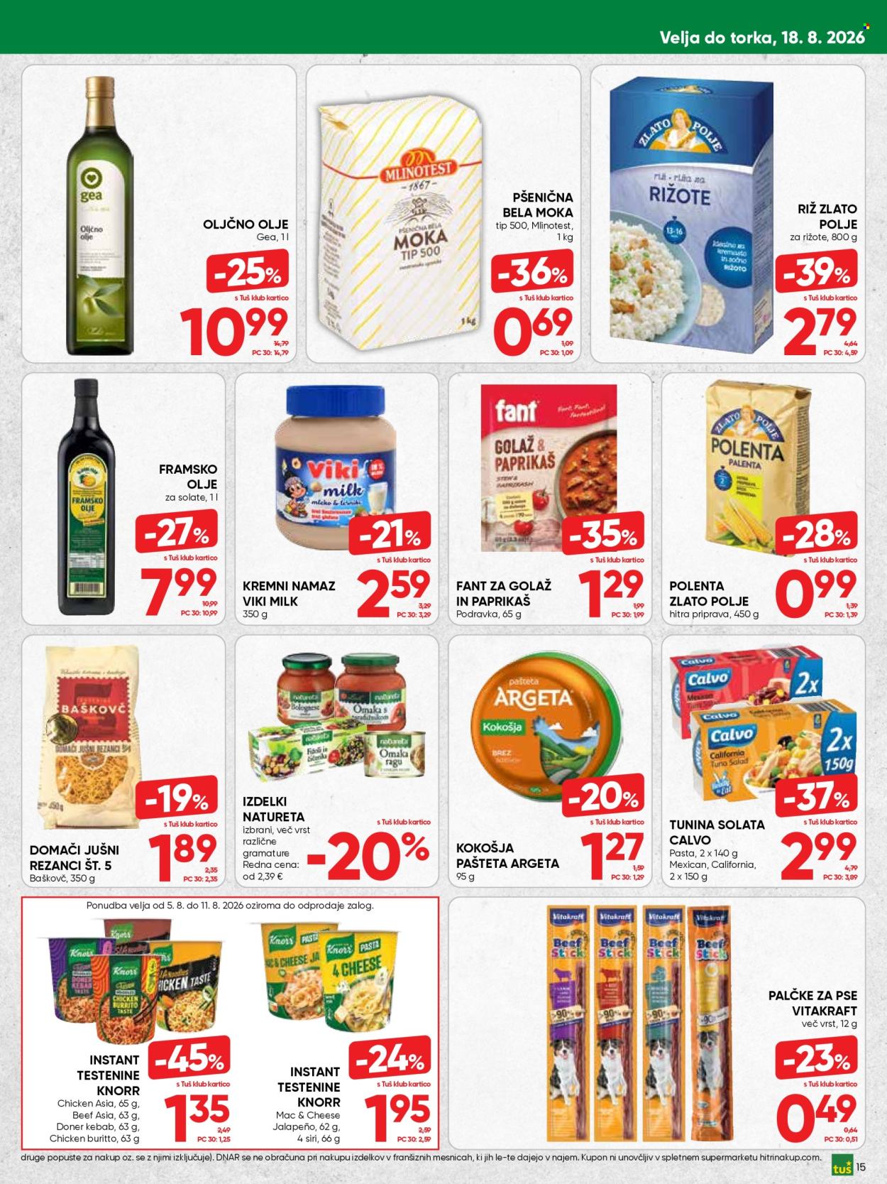 Tuš katalog - 5.8.2026 - 18.8.2026. Stran 15