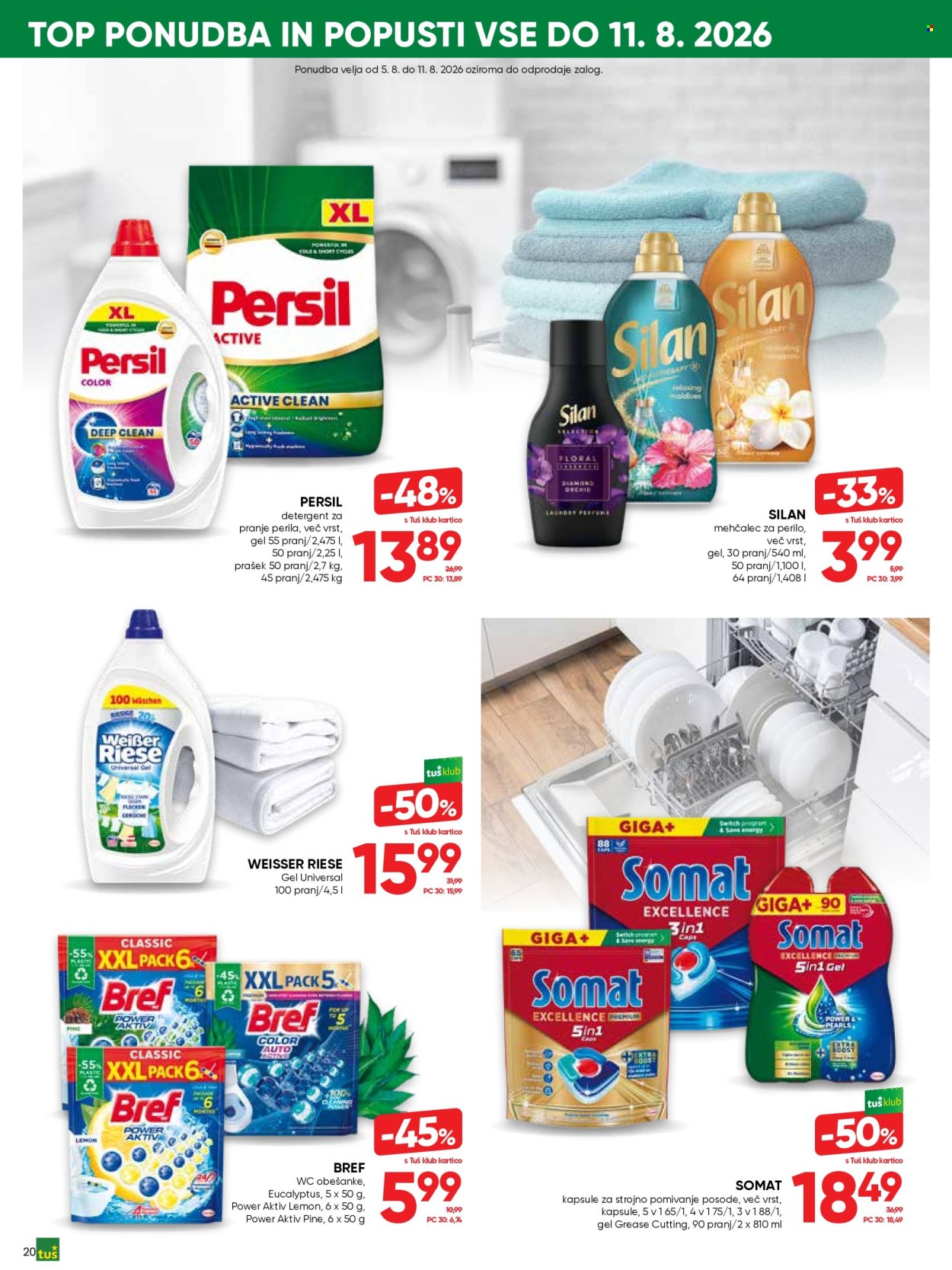 Tuš katalog - 5.8.2026 - 18.8.2026. Stran 20