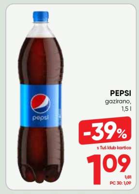 PEPSI gazirano