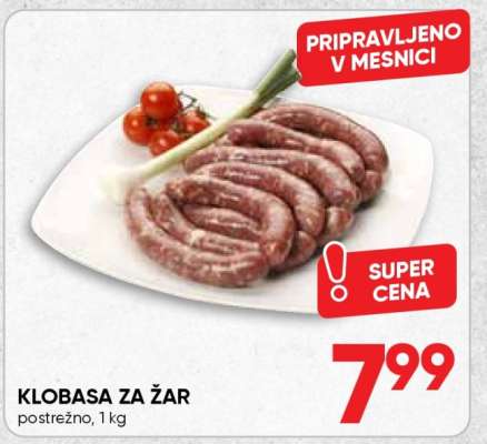 KLOBASA ZA ŽAR