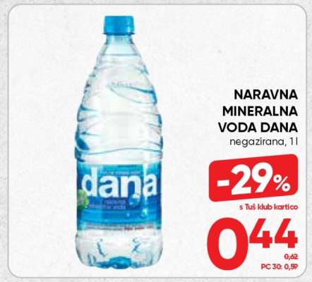 Naravna mineralna voda Dana