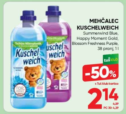 Mehčalec Kuschelweich